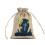 Halloween Linen Drawstring Bag – 10x10cm 1