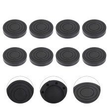 Lot de 8 tapis antidérapants rehaussants en caoutchouc pour pieds