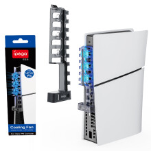 Ventilateur arrière pour PS5 Slim avec LED bleue (1 pièce)