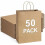 White Kraft Gift Bags 10x5x13" – 50 Pack 1