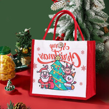 Christmas Gift Box Bag – Festive Foldable Design