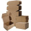 6x4x3" 50Pack κουτιά από κυματοειδές χαρτόνι μικρό κουτί αποστολής για συσκευασία 1