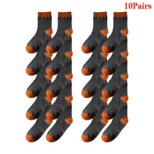 20 paia di calzini marroni in poliestere, 10 paia di calzini stampati per uomo e donna, serie con motivi colorati, novità, calzini unisex carini