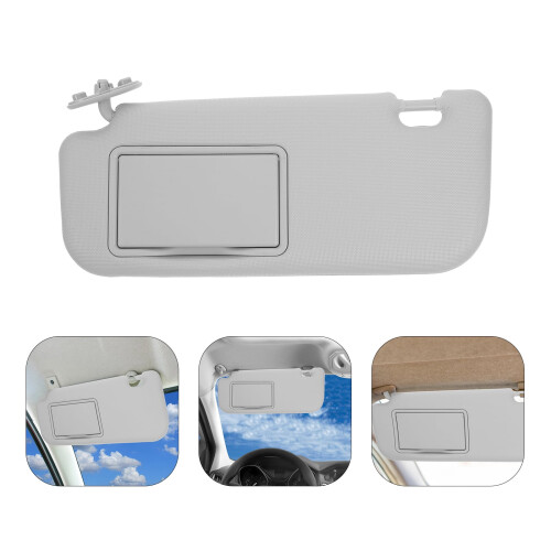 Car Sun Visor with Mirror - Driver Side, 36.5 cm