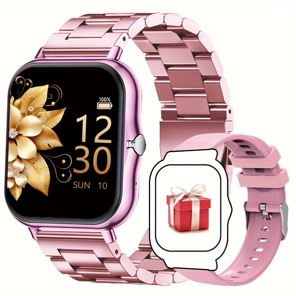 Unisex Fitness Smartwatch - Message/Step Alerts, Usb Rechargeable, For Ios & Android, Ideal Gift 9450273888149