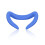 Meta Quest 3 Silicone Face Cover – Soft, Breathable, 1