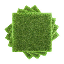 4Pcs Grass Pads for Decorative and DIY Accessory Use