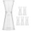 6 Pcs Plastic Cocktail Jigger Measuring Cup Cups Transparent 1
