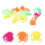 Mini Plastic Fish Figurines 10pcs for Dollhouse Decor 1