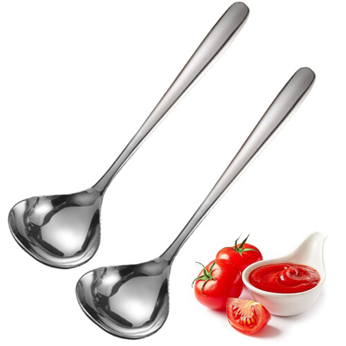 Stainless Steel Mini Ladle 7.6" 2 Pack