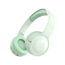 X3 Active Noise Cancelling Headphones, Over-Ear Headphones with Mic for Kids/Adults/Teen/School/TV, Green