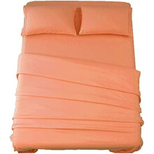 Microfiber Bed Sheet Set Queen 4-Piece Deep Pocket