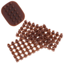 3 ks mini polymerových hliněných razítek s písmeny, tiskové formy s abecedou pro kutily, šperky a suvenýry.