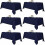 Navy Polyester Tablecloths 70x108 in, 6-Pack 1