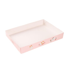 Disposable Cat Litter Box Kitty Travel Toilet Potty Toilet for Small Animals Pink 35x25.5x5cm