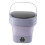 6.5L Portable Folding Washing Machine, Plastic, US Plug 2