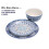 Σετ 4 πιάτων σαλάτας Bico Blue Talavera, κεραμικά, 8,75 ιντσών, κατάλληλα για φούρνο 3