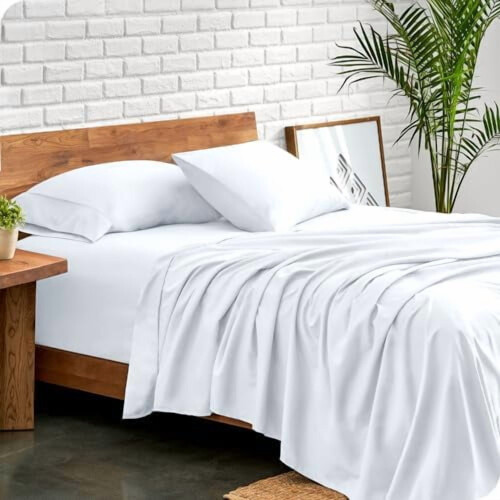 Ultra-Soft Microfiber Queen Sheet Set 4-Piece 1