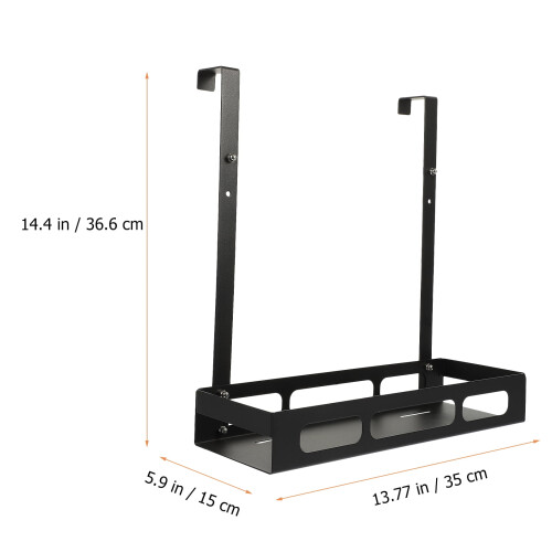 Iron Over-the-Door Storage Basket – 2 Pack 1