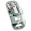 Transparent Magnetic Triple Mode  Compatible 2.4G Wireless Mouse One-Click Desktop Type-C Rechargeable(Green) 1