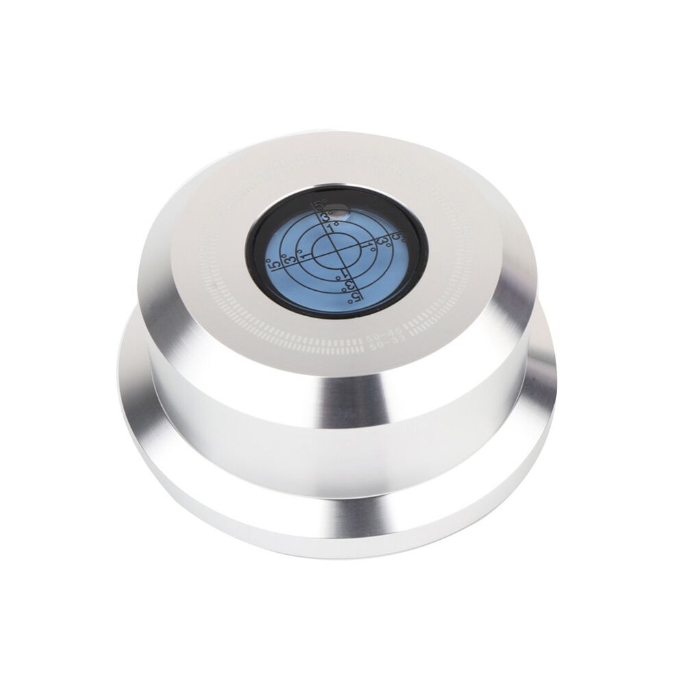 Record Weight Stabilizer Lp Disc Stabilizer Turntable Vinyl Clamp Hifi Premium Audiophile Grade Vinyl Vibration Silver 4711052598389