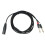 XLR Male to Dual 6.35mm Plug Audio Microphone Cable Microphone Cable Adapter Y-Splitter 1m 1
