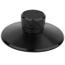 Vinyl Turntable Weight Metal Disc Stabilizer Vibration Reducer Record Clamp Turntables Black