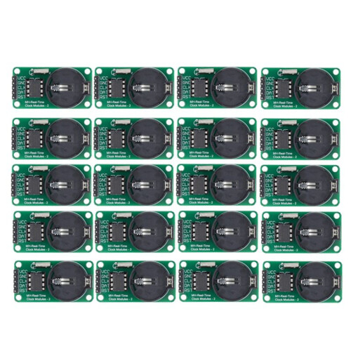20Pcs/Set DS1302 Real  Clock Module Without CR2032 Battery Timing Electronic Components Multifunction Module 1