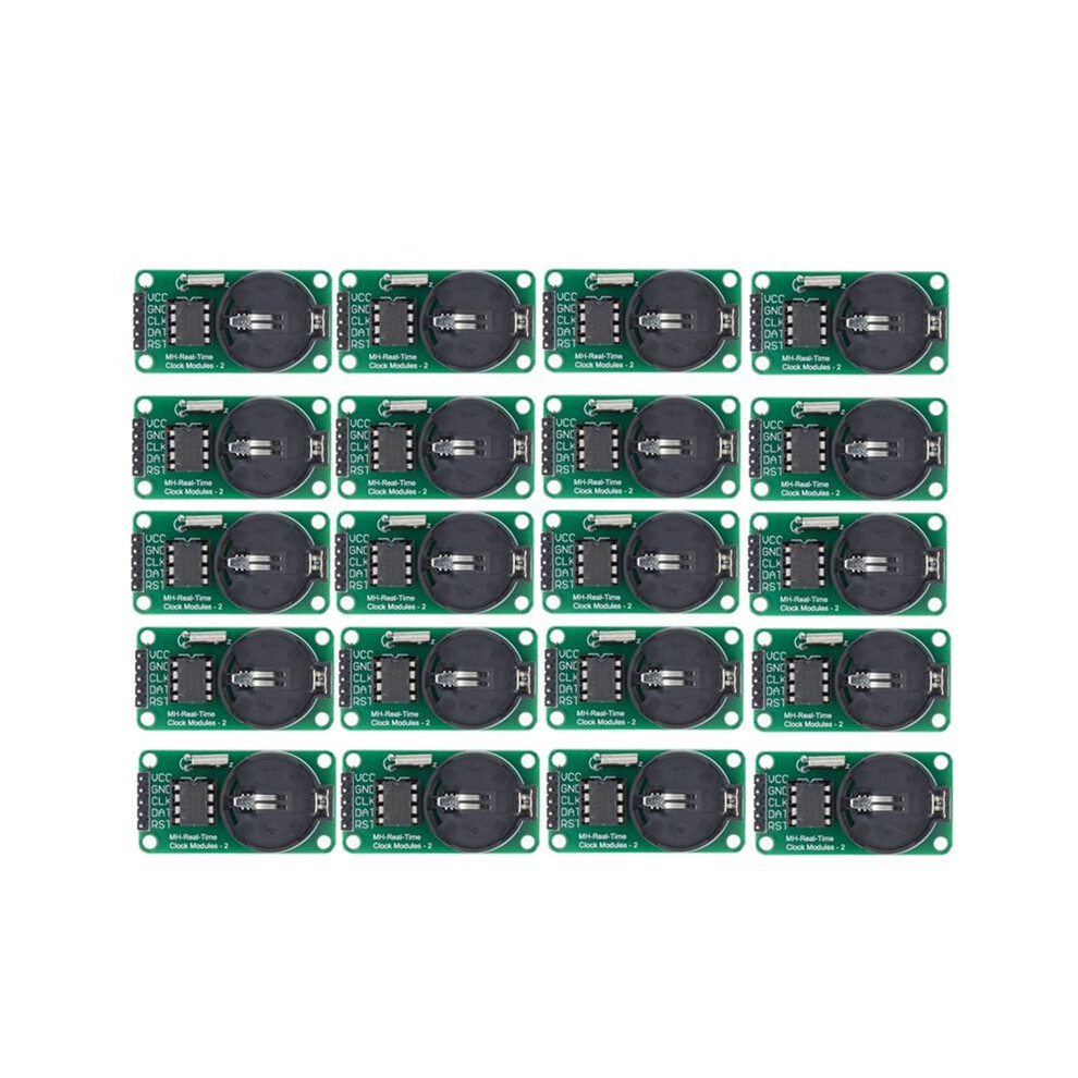 20Pcs/Set Ds1302 Real Clock Module Without Cr2032 Battery Timing Electronic Components Multifunction Module 4711316583076