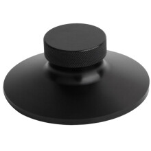 Audio LP Vinyl Draaitafel Recorder Gewichtsklem Stabilisator Trillingen met Niveau Zwart