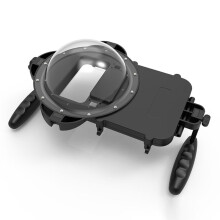 Handheld Duikbehuizing voor Dome 4,5-7,0 Inch Telefoon Universele Smartphone HD Lichttransmissiefilter Waterdicht