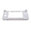 Middle Frame Replacement Housing Cover Case Bottom Console Cover for  3Ds Xl/Ll Game Console Case White 2