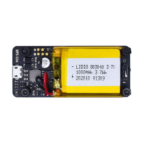 UPS-Lite Power Board for Raspberry Pi Zero Battery Pack Charger Accessory Built in 1000MAh with Power Detection Function