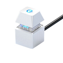 Computer PC Motherboard External Start LED Light Power /OFF Square Button 2M Extension Cable White