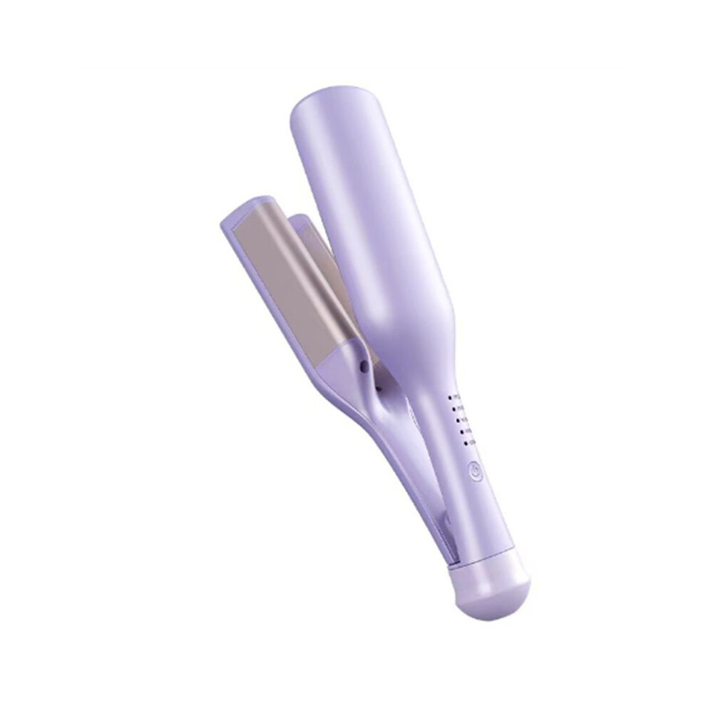 Deep Wave Hair Curler 32mm Hair Curling Iron 5 Temperature Adjustable Fast Heating Crimping Iron Styler Wand-D EU Plug