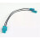 Antenna Adapter Cable Dual Fakra Plug Socket Connector Converter for   Radio Player  Unit 4