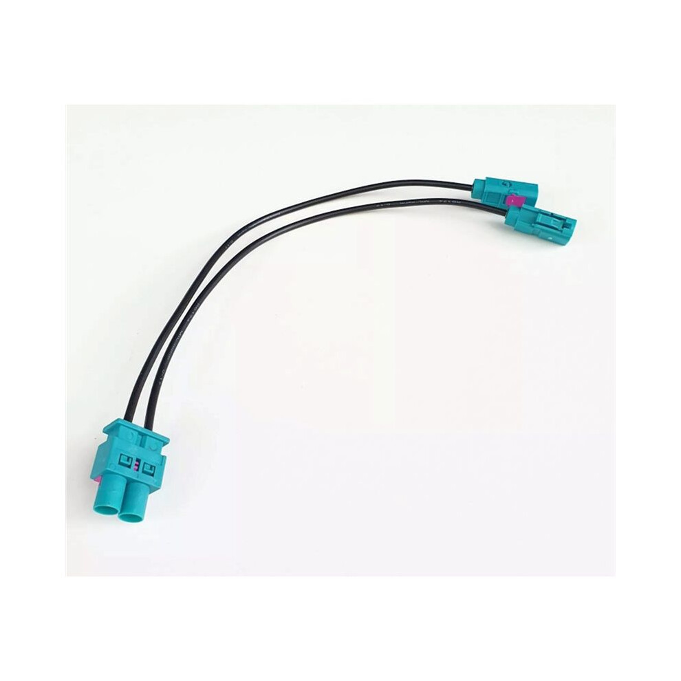Antenna Adapter Cable Dual Fakra Plug Socket Connector Converter For Radio Player Unit 6031329074070