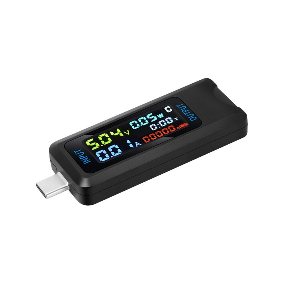 Type-C Tester Digital Voltmeter Amperimetro Current Voltage Amp Ammeter Detector Power Bank Charger Indicator 6031005016301