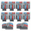 10 Pcs Terminal Connection Clamp Set, Wire Connector, Quick Compact Cable Connector NC-422 Grey 1