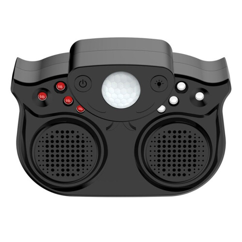 D215 Induction Mouse Repeller Flashing Ultrasonic Mouse Repeller Insect Repeller Portable Mouse Repeller Black