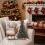 Fodere per cuscini natalizie con design rustico 18x18 4