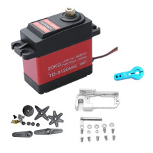 20KG Digital Servo Large Torque+20KG Servo Parabolic Device Aerial Vehicle Throw Device+Servo Arm for RC Drone