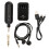 Wireless In-Ear Monitor System 2.4Ghz Wireless IEM System with Transmitter Receiver Automatic for Studio Live 1