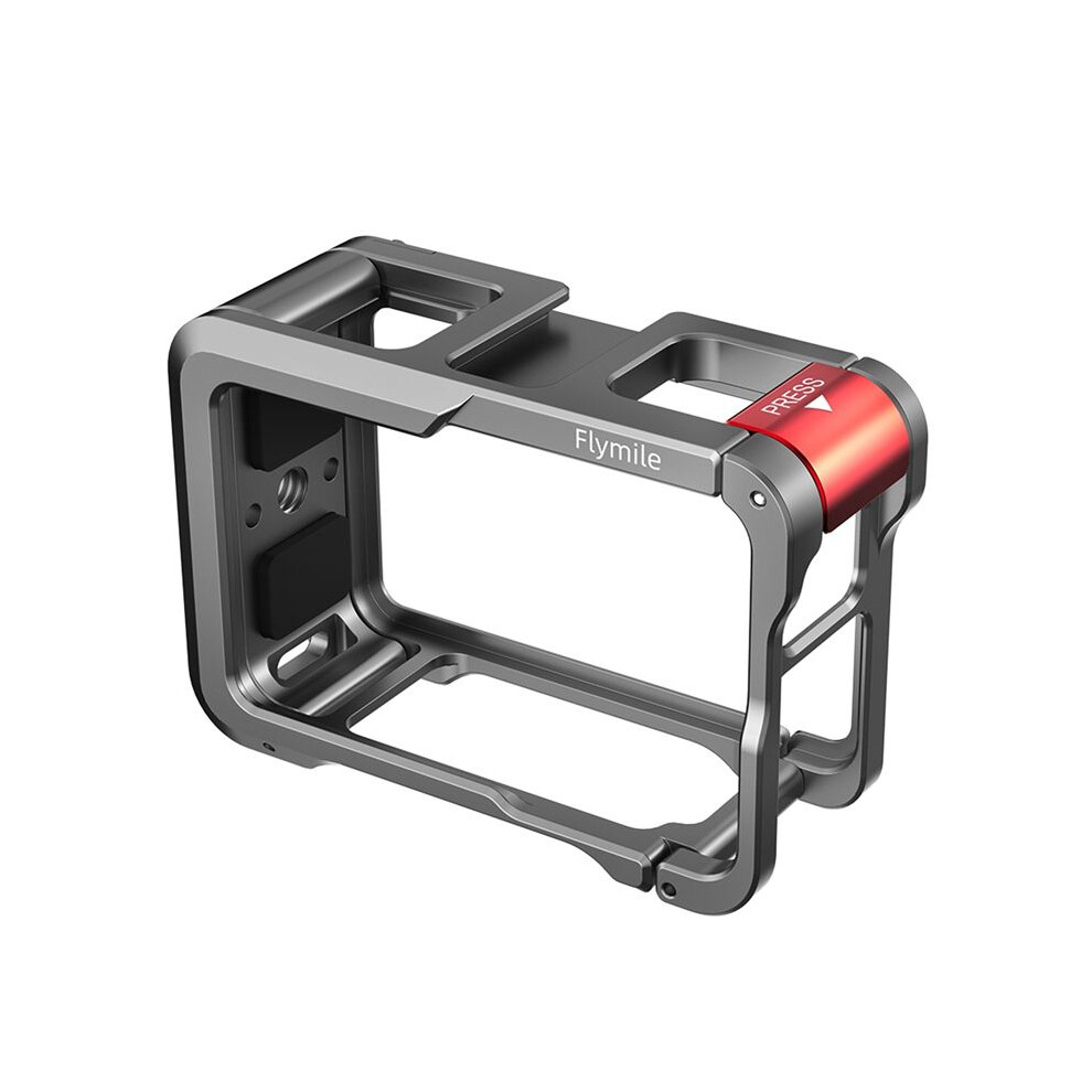 Flymile Full Frame Camera Cage Protective Housing For Osmo Action 4 Action 3 For Tripod 4712273209917
