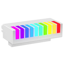 Connecteur D'Alimentation 24 Broches à 90 Degrés 5 V ARGB 24 Broches Femelle à Mâle Adaptateur D'Alimentation à 90 Degrés DIY pour Carte Mère