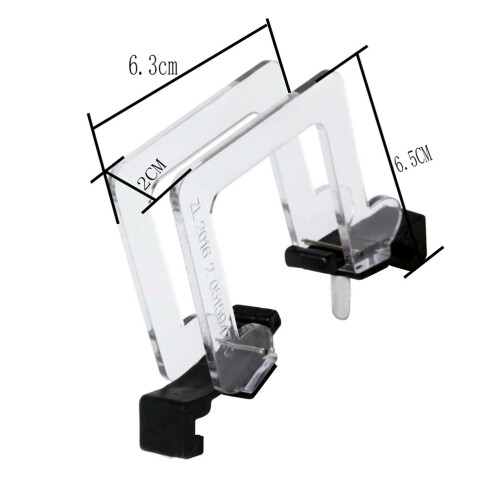 2Pièces Correcteur Archet Violon Transparent Durable Usage Facile 1