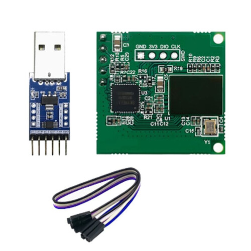 LD6001A 60GHz MmWave  Sensor Module+CH340 Serial Port Board 4T 4R Human Presence Sensor Module 1
