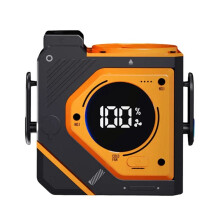 Taillehangerventilator 9800mAh Hangende Nek-/Tailleventilator Oplaadbare Draagbare Riemventilator voor Buitenklimmen Wandelen B