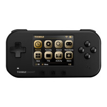 Trimui -Spielekonsole für AMPOWN, Passender 2,4-Zoll-IPS-Bildschirm, Open Source Retro-Handheld-WLAN Vs. Handheld-Spielekonsole, Schwarz