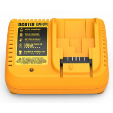 DCB118 DCB112 Lithium Battery Charger for  10.8V 12V 14.4V 18V 20V DCB206 DCB205 DCB204 DCB203 DCB120 UK Plug